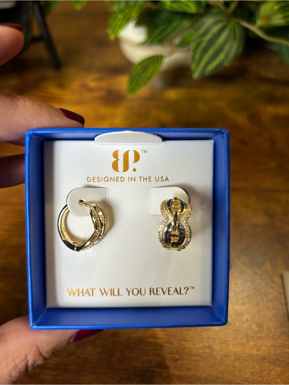 Bomb Party September 2026 Gold Hoop Earrings